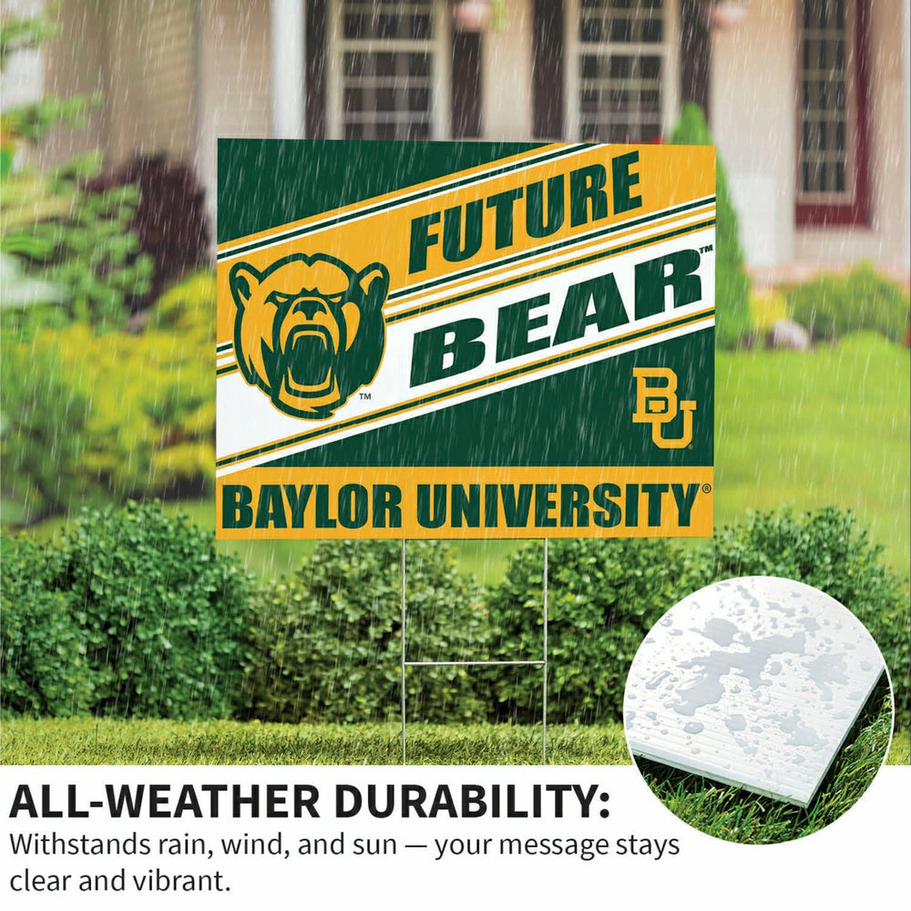Baylor University Coroplast Yard Sign, Future Student - Collegiate Home