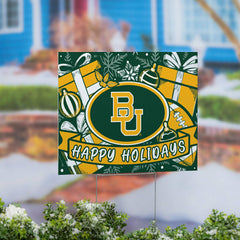 Baylor University Yard Sign, Holiday - Collegiate Home