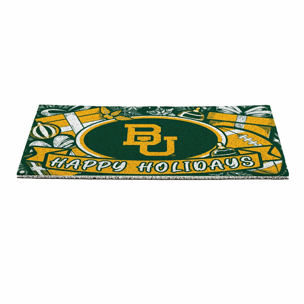 Baylor University Holiday PVC Mat, 28"x16" - Collegiate