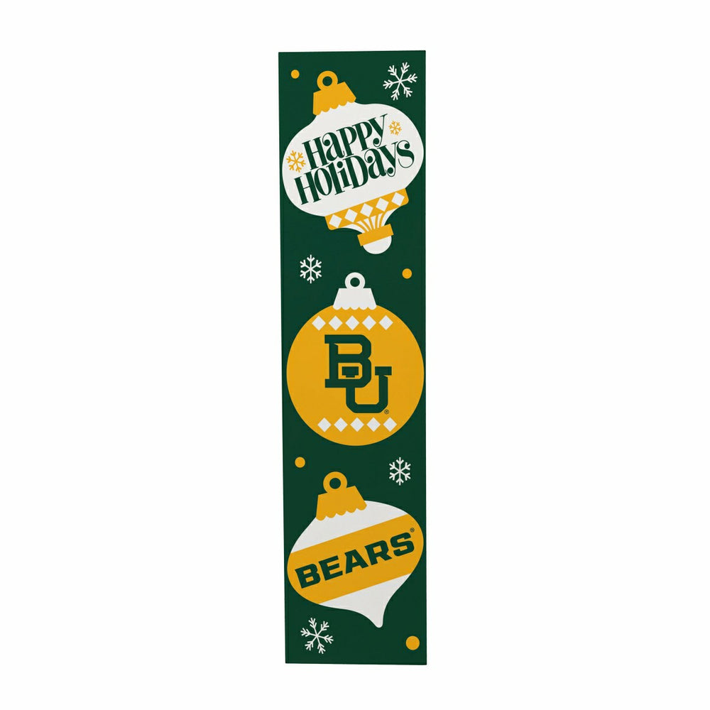 47" Double Sided Leaner, Baylor University, Christmas - Collegiate Home