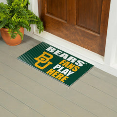 Baylor University Fan Mat, 28"x16" - Collegiate