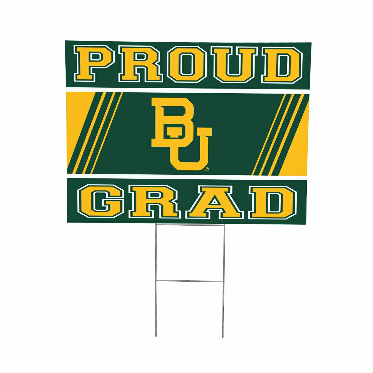 Baylor University Coroplast Yard Sign Graduate - Collegiate Home