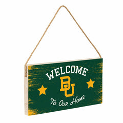 Baylor University Wood Wall Sign, 6x11 - Collegiate Home