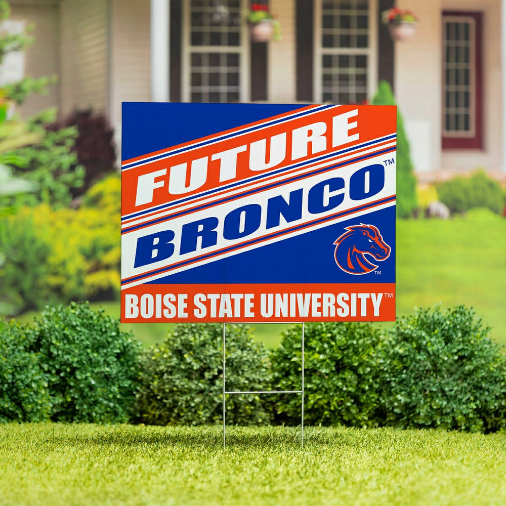 Boise State University Coroplast Yard Sign, Future Student - Collegiate Home