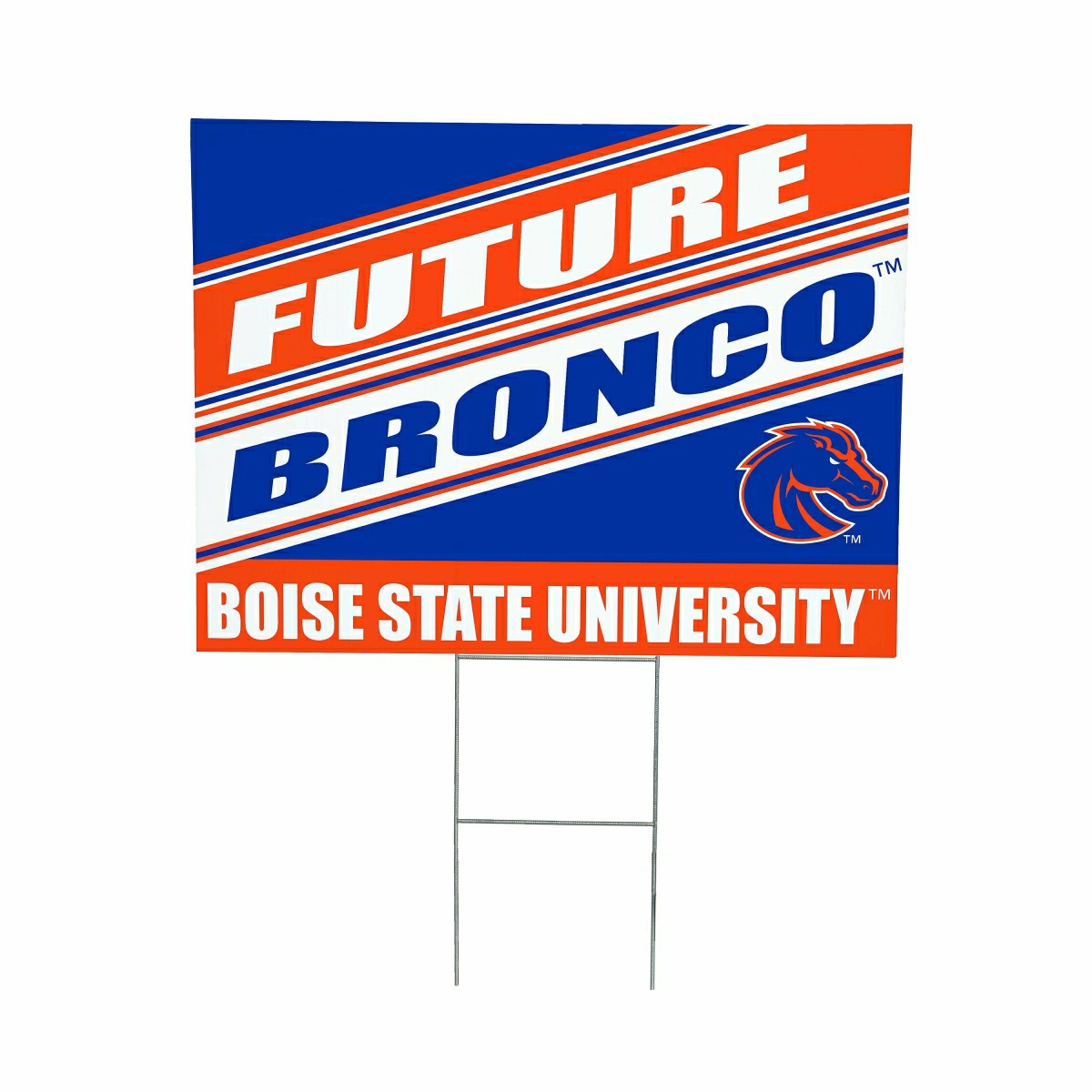 Boise State University Coroplast Yard Sign, Future Student - Collegiate Home