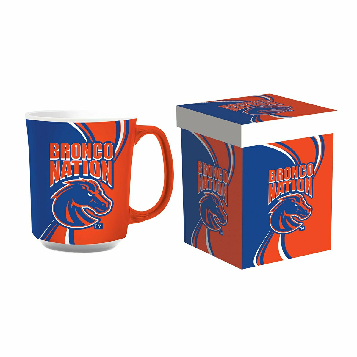 Boise State University, 14oz Ceramic Cup of Awesome with Matching Box - Collegiate Home
