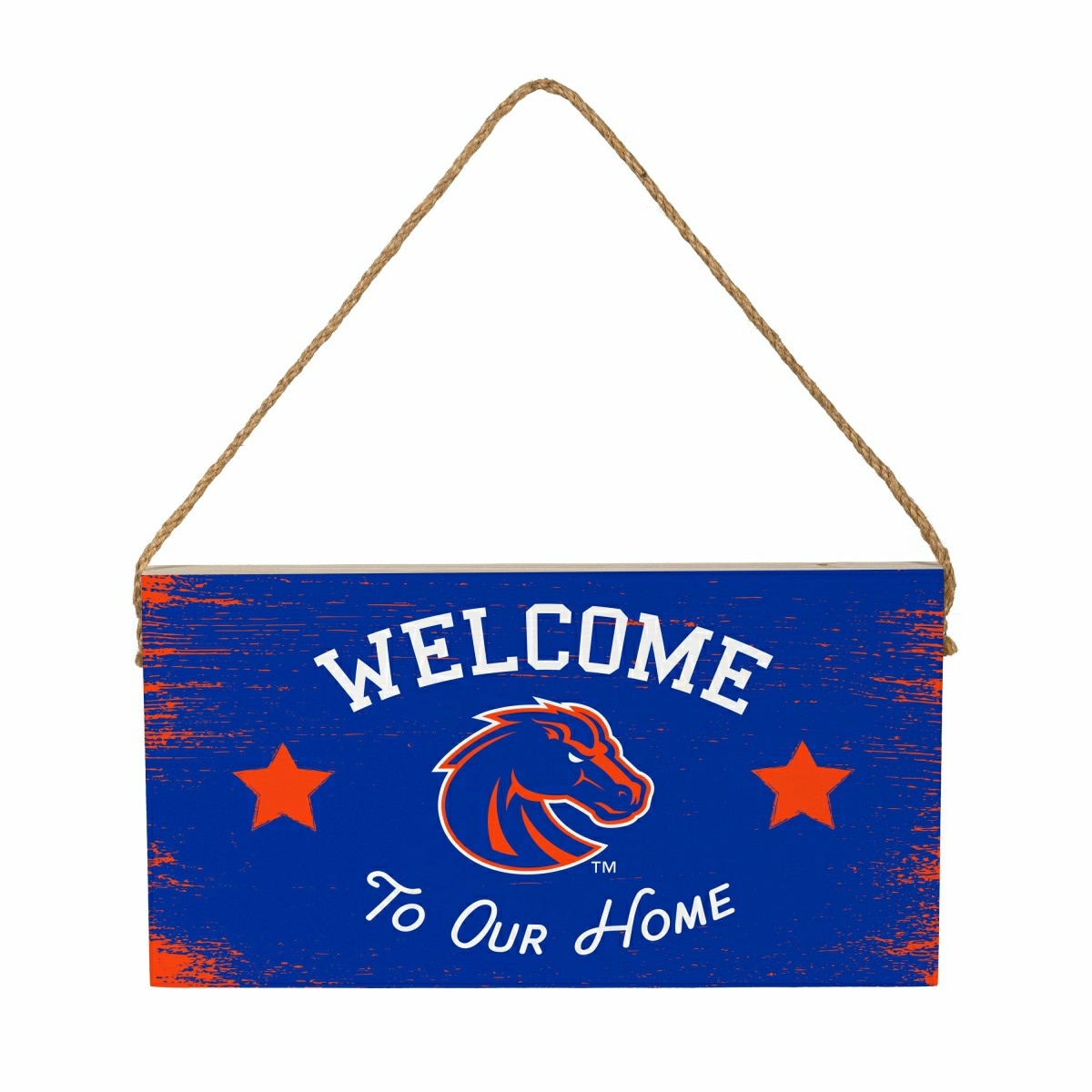 Boise State University Wood Wall Sign, 6x11 - Collegiate Home