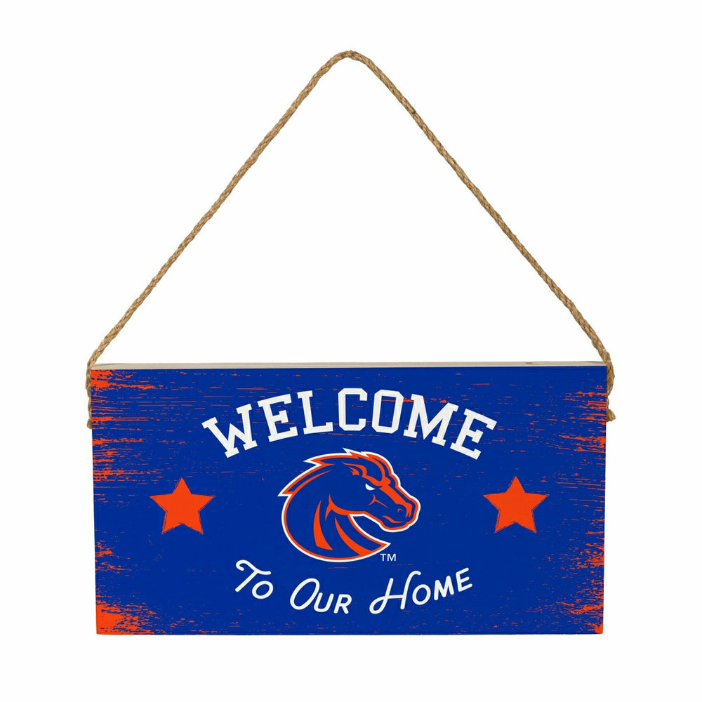 Boise State University Wood Wall Sign, 6x11 - Collegiate Home