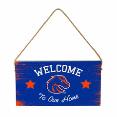 Boise State University Wood Wall Sign, 6x11 - Collegiate Home