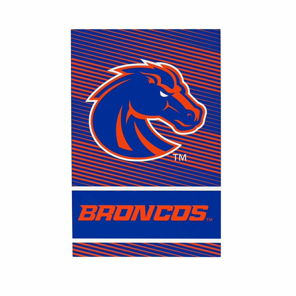Boise State University Plock, Down Home Fans, 8x12 - Collegiate Home
