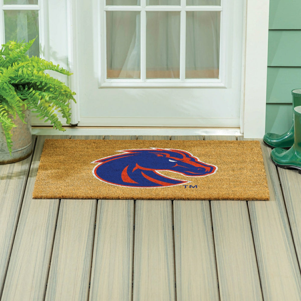 Boise State University Large Full Color Coir Mat, 36"x24" - Collegiate