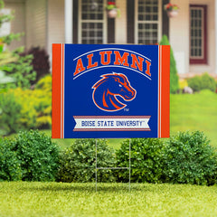 Boise State University Coroplast Yard Sign Alumni - Collegiate Home