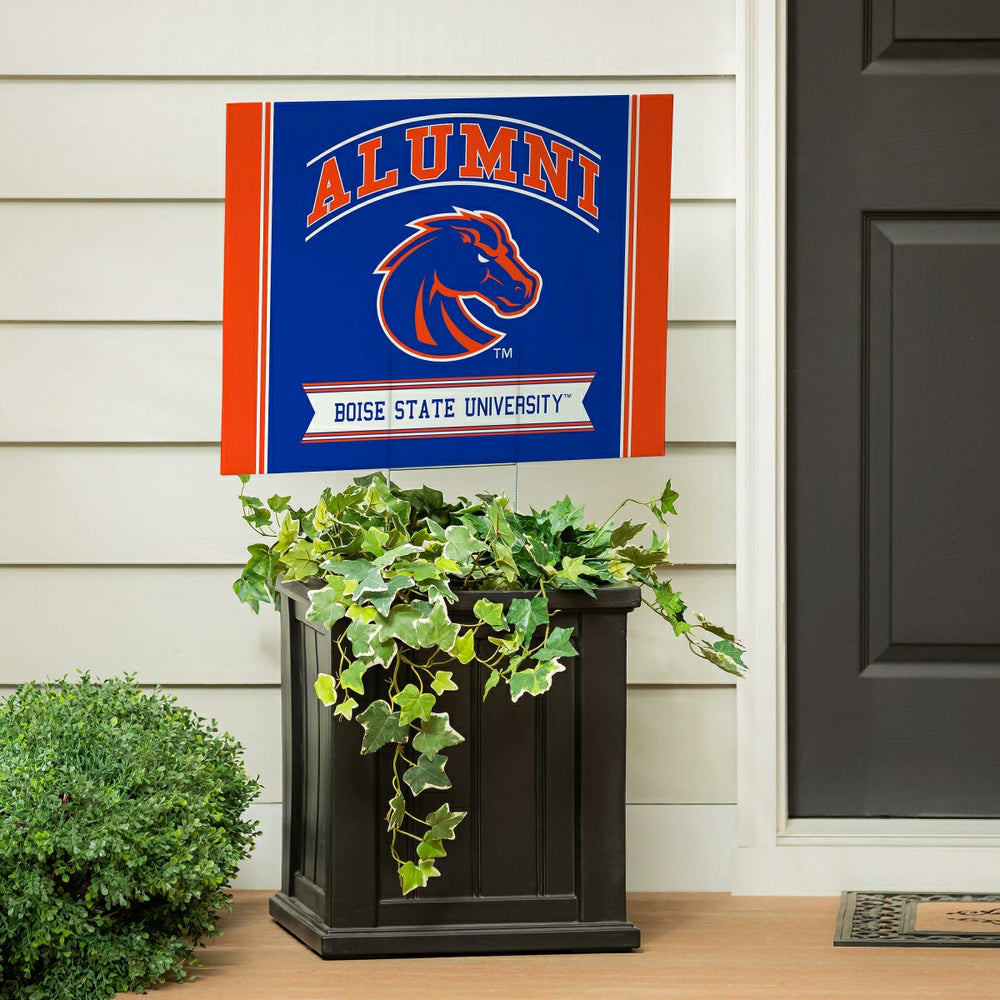 Boise State University Coroplast Yard Sign Alumni - Collegiate Home