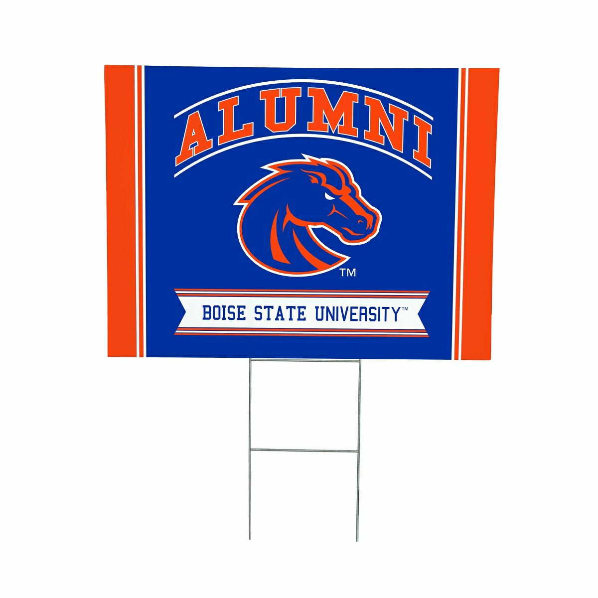 Boise State University Coroplast Yard Sign Alumni - Collegiate Home