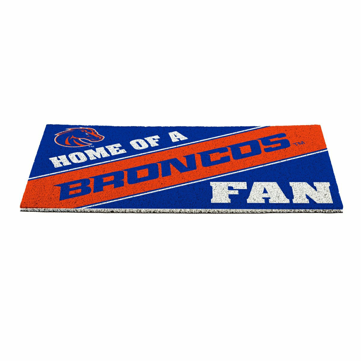 Boise State University, PVC Mat COLOR, Home of a Fan - Collegiate