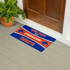 28" x 16" PVC Trapper Mat, Come Back with Tickets, Boise State Univers - Collegiate