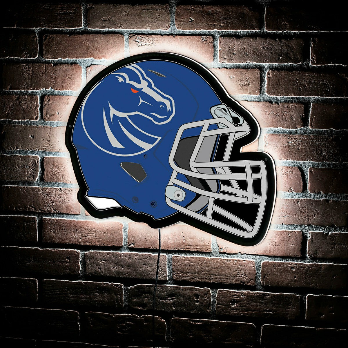 LED Wall Decor, Helmet, Boise State University - Collegiate Home