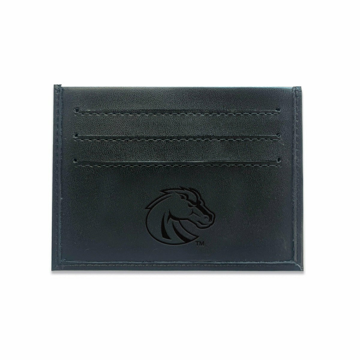 Front Pocket Wallet w/ RFID Blocking, Boise State University, Black - Collegiate Home