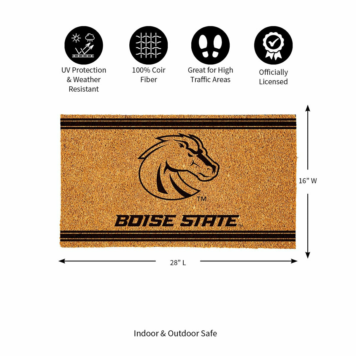 Boise State University, Coir Mat 1C - Collegiate