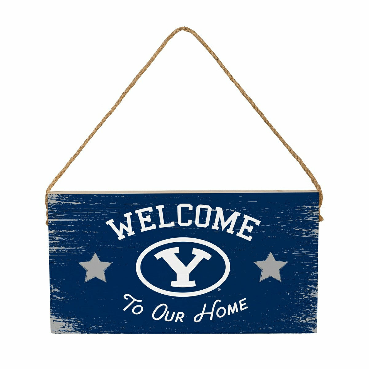 Brigham Young University Wood Wall Sign, 6x11 - Collegiate Home
