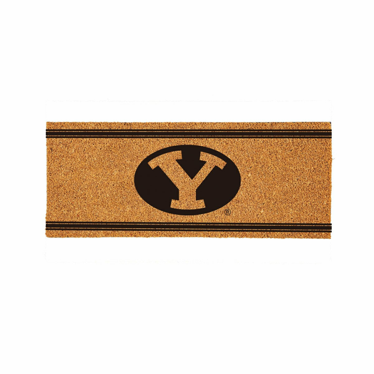 Brigham Young University Extra Large One Color Coir Mat, 60"x24" - Collegiate