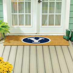 Brigham Young University Extra Large Full Color Coir Mat, 60"x24" - Collegiate