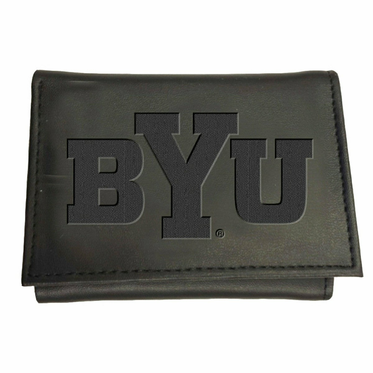 Brigham Young University, Tri-Fold Wallet, Black - Collegiate Home
