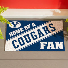 Brigham Young University, PVC Mat COLOR, Home of a Fan - Collegiate