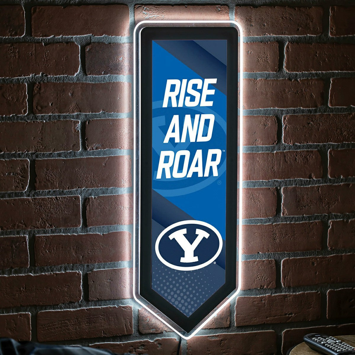 LED Wall Decor, Pennant, Brigham Young University - Collegiate Home