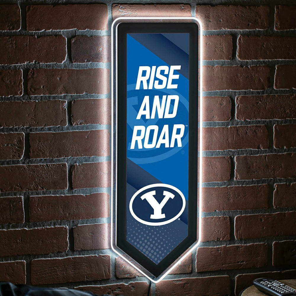 LED Wall Decor, Pennant, Brigham Young University - Collegiate Home