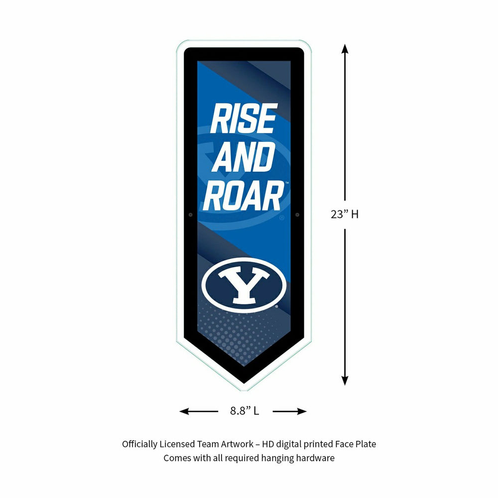 LED Wall Decor, Pennant, Brigham Young University - Collegiate Home