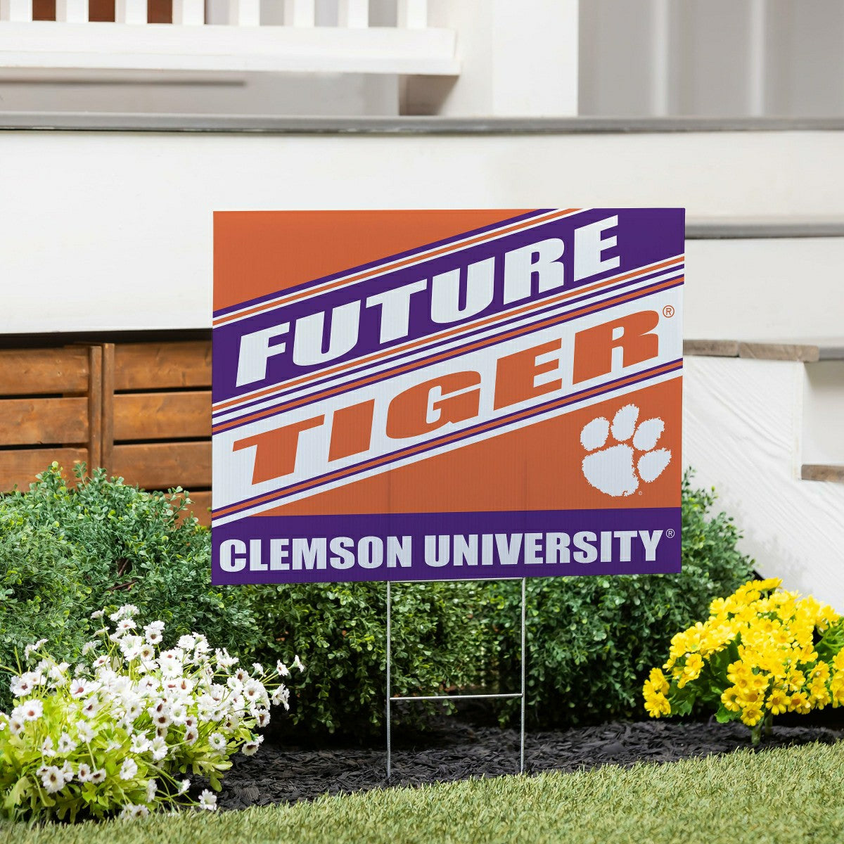 Clemson University Coroplast Yard Sign, Future Student - Collegiate Home