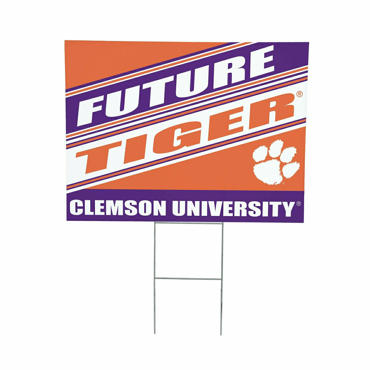 Clemson University Coroplast Yard Sign, Future Student - Collegiate Home