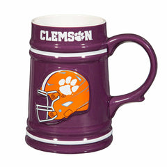 Clemson University Ceramic Stein Cup, 24oz - Collegiate Home