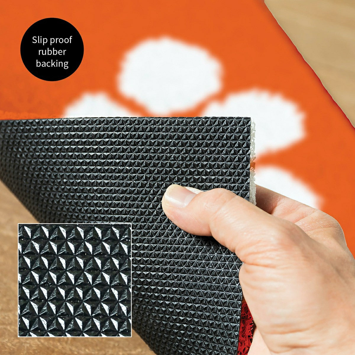Full Color PVC Mat, 16" x 28", Clemson University - Collegiate