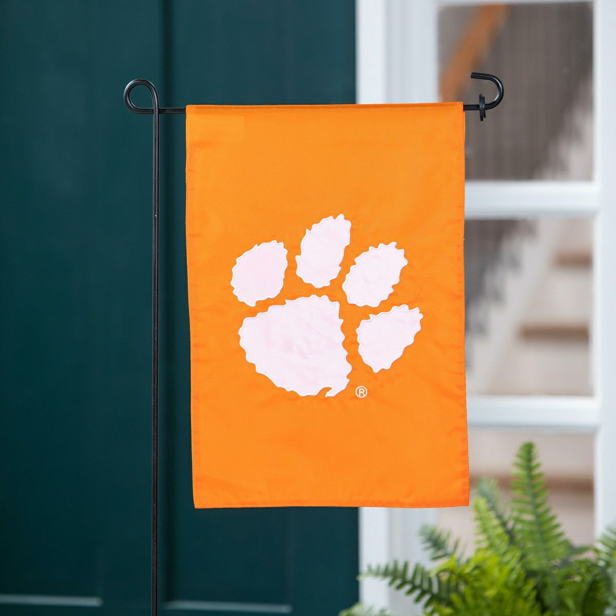 Clemson University Applique Garden Flag - Collegiate Home