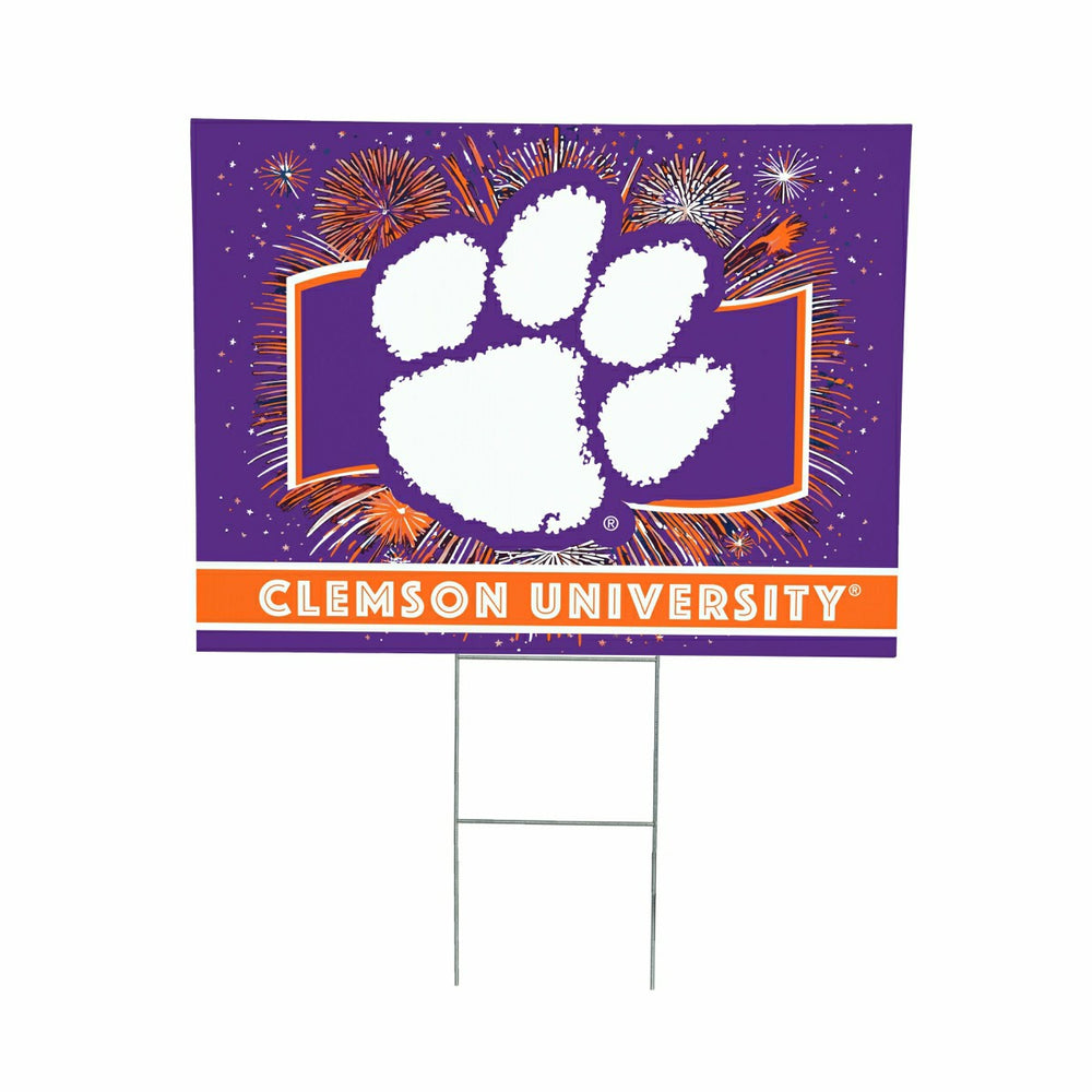 Clemson University Yard Sign, Patriotic - Collegiate Home