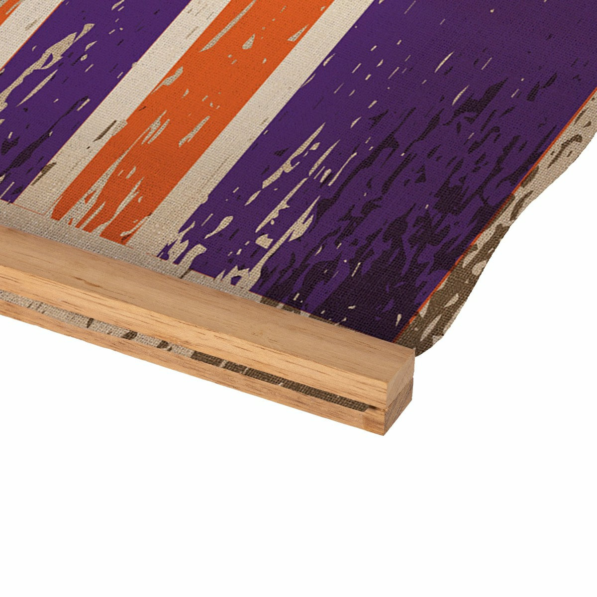Clemson University, Canvas Wall Tapestry, Medium, 36x24 - Collegiate Home