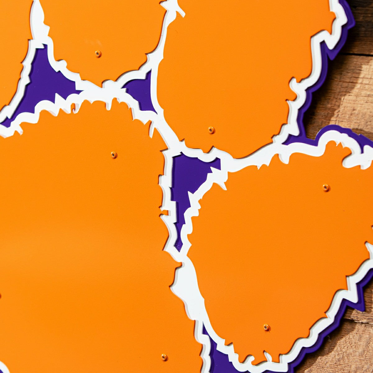 Clemson University Premier Metal Wall Art - Collegiate Home
