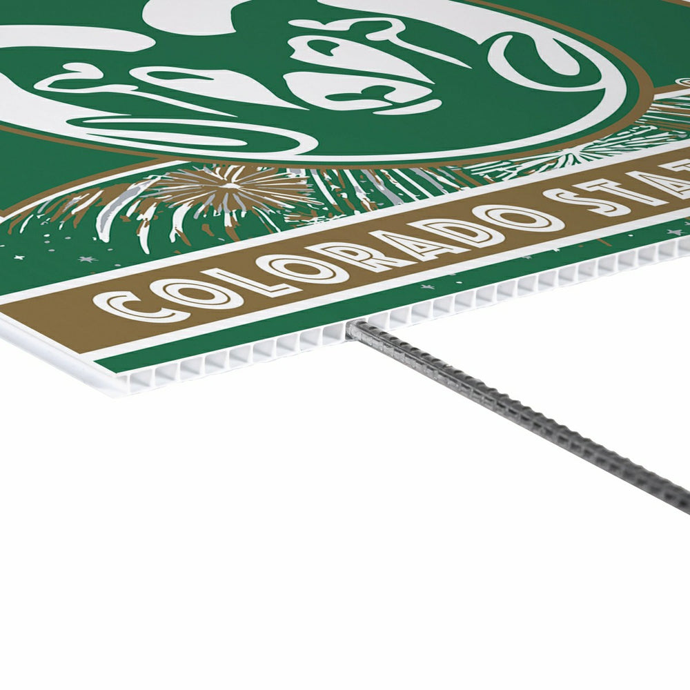 Colorado State University Yard Sign, Patriotic - Collegiate Home