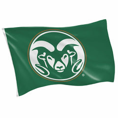 Colorado State Single Sided Flag w/ 2 Grommets, 3'x5' - Collegiate Home