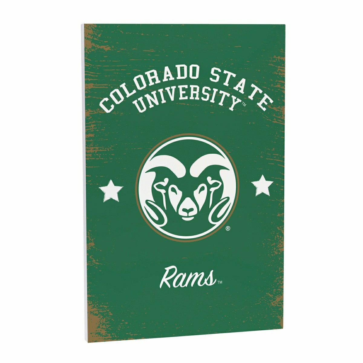 Colorado State University Wood Wall Sign, 16x24 - Collegiate Home