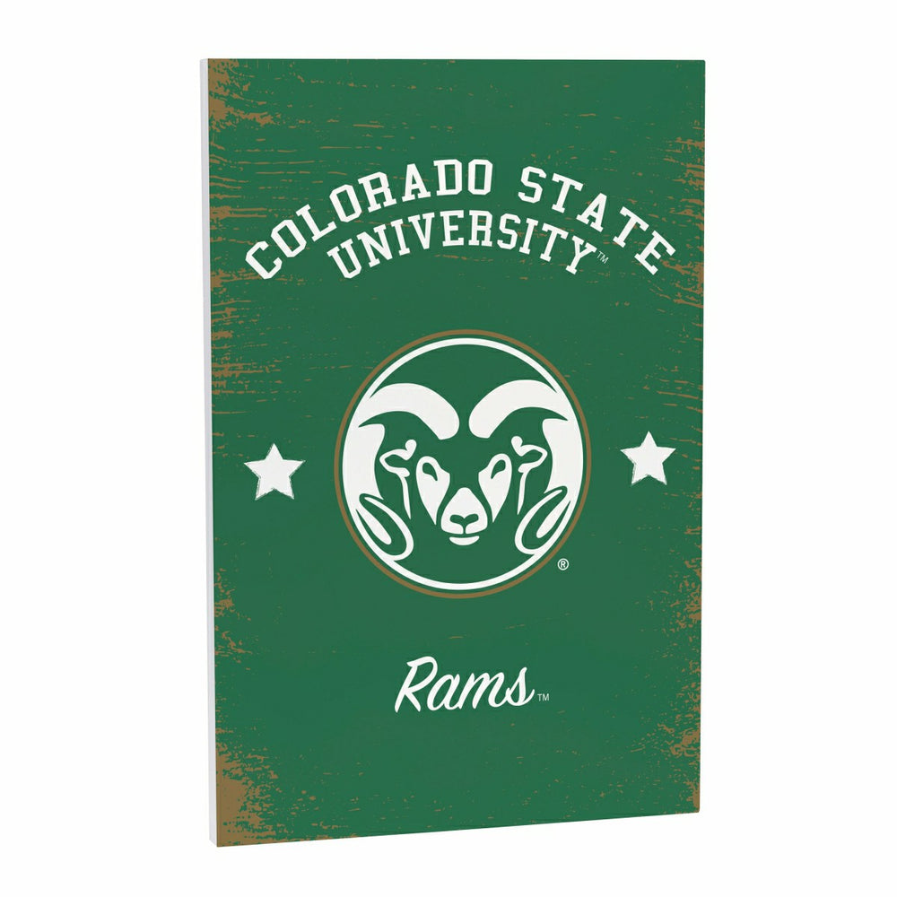 Colorado State University Wood Wall Sign, 16x24 - Collegiate Home
