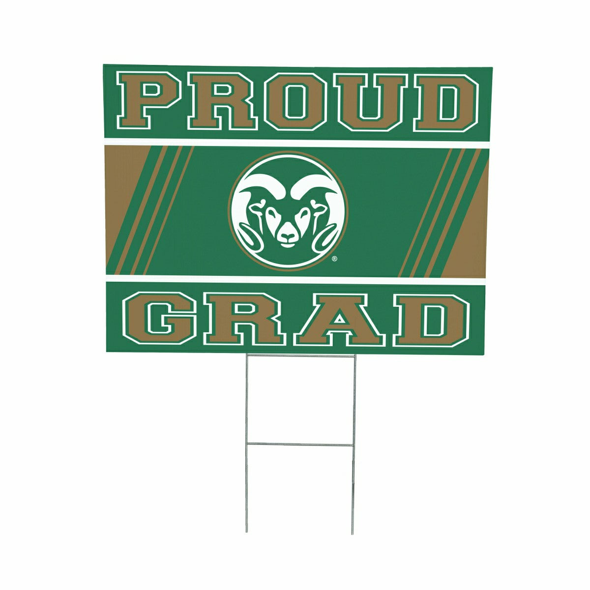 Colorado State University Coroplast Yard Sign Graduate - Collegiate Home