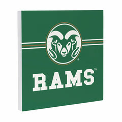 Colorado State University Wood Wall Sign, 12x12 - Collegiate Home