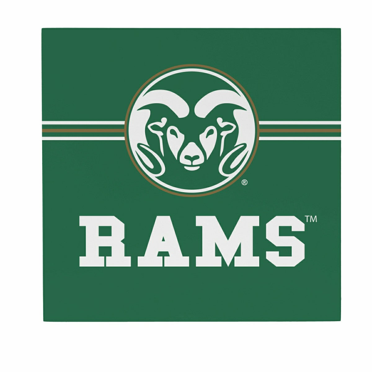 Colorado State University Wood Wall Sign, 12x12 - Collegiate Home