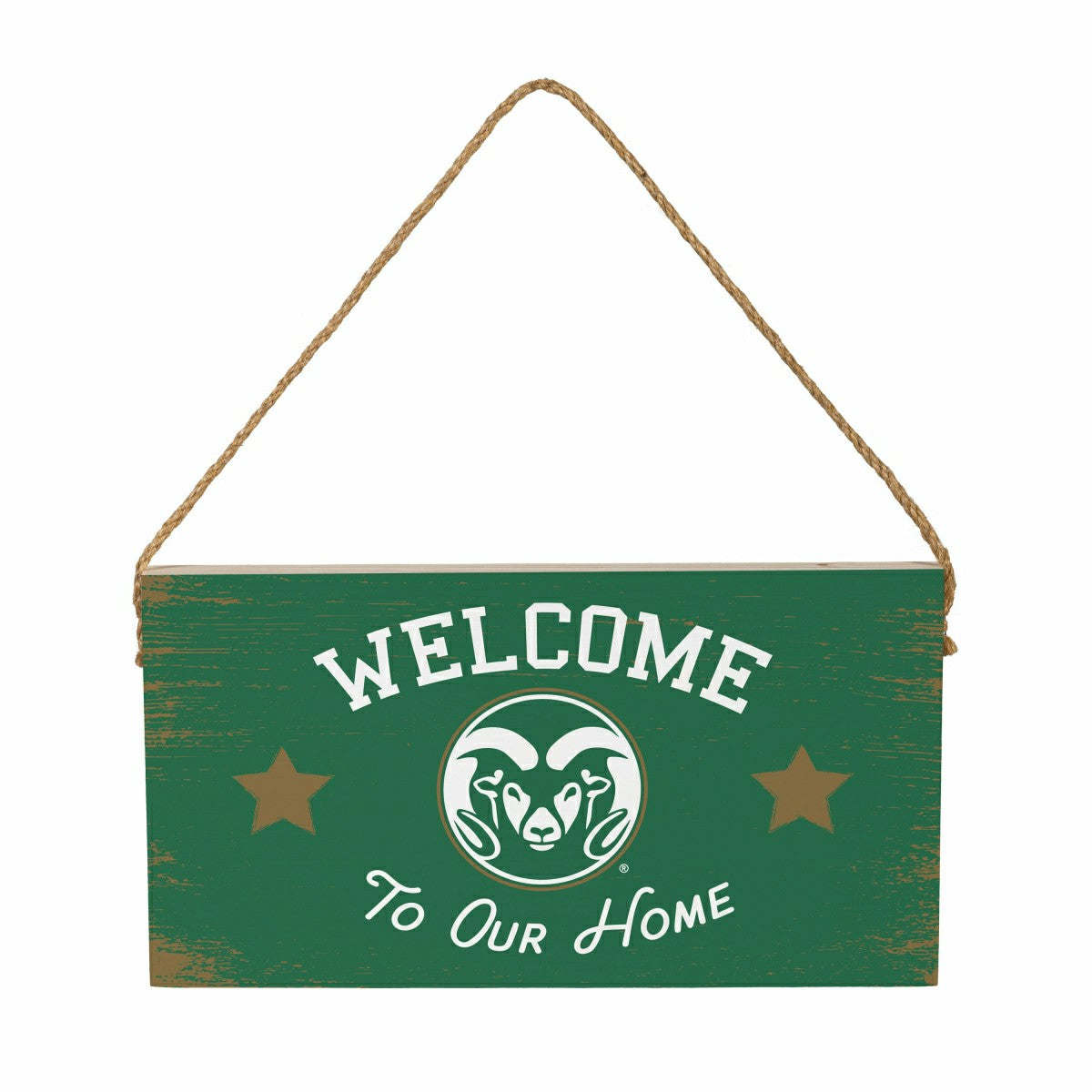 Colorado State University Wood Wall Sign, 6x11 - Collegiate Home