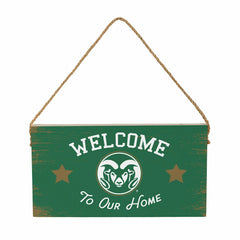 Colorado State University Wood Wall Sign, 6x11 - Collegiate Home