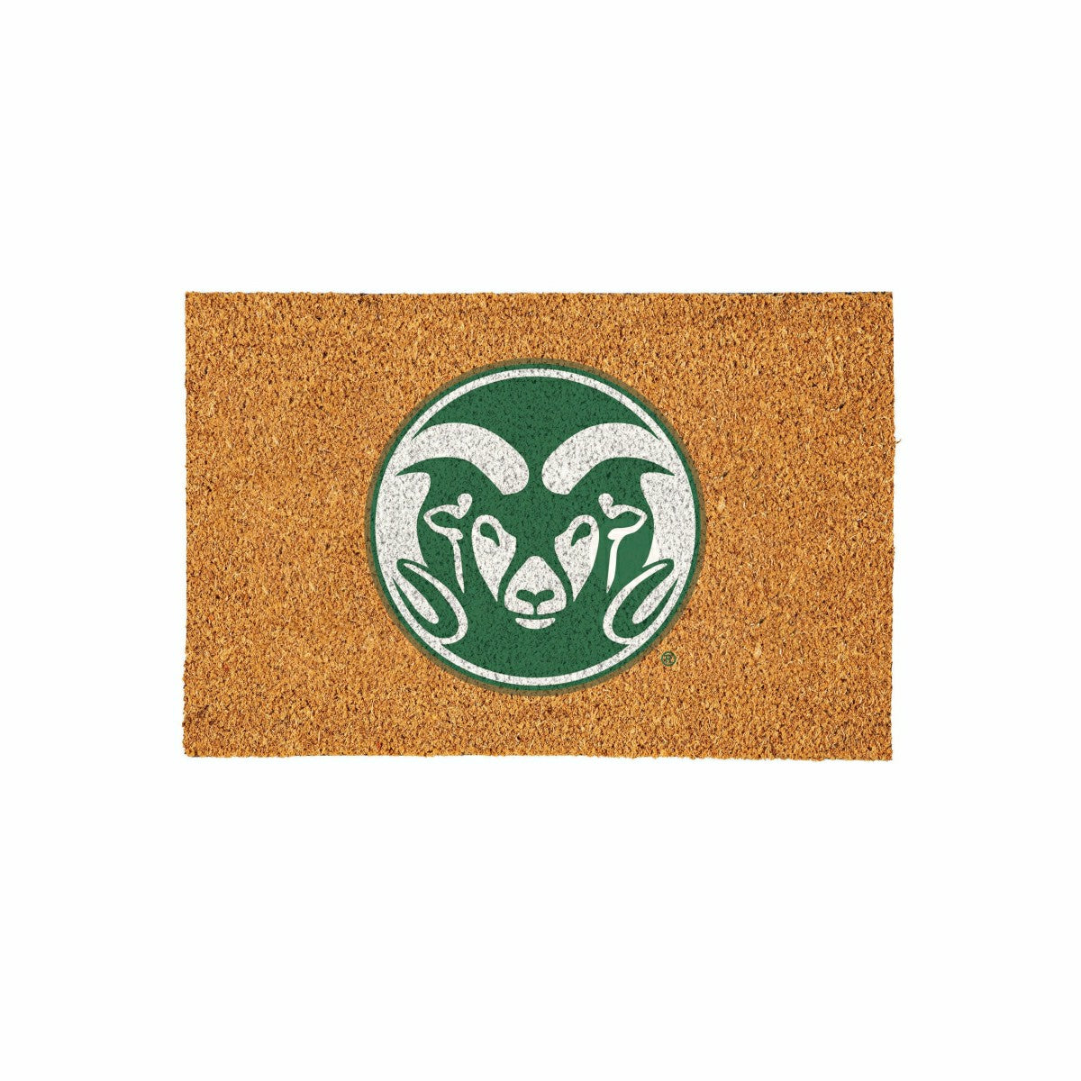 Colorado State University Large Full Color Coir Mat, 36"x24" - Collegiate