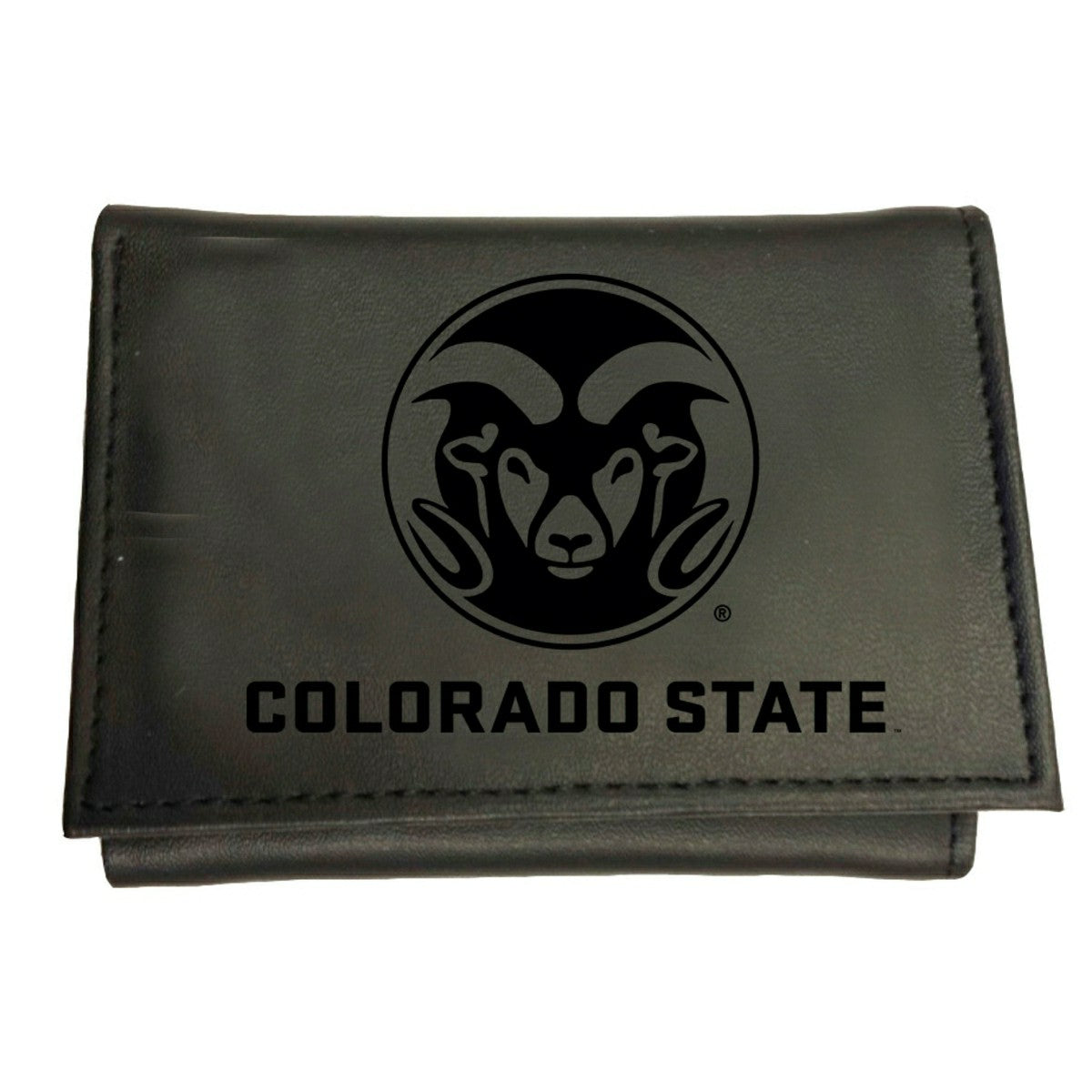 Colorado State University, Tri-Fold Wallet, Black - Collegiate Home
